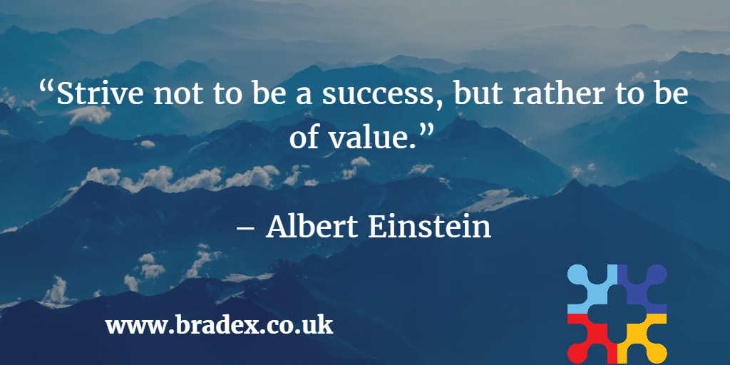 Strive to be of value